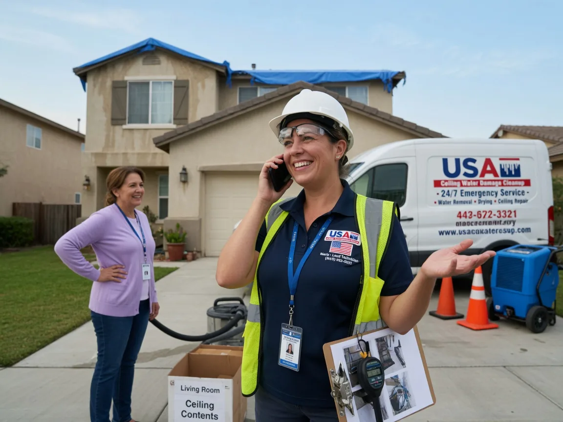 Ceiling Water Damage Restoration Bridgman, MI FAQs